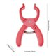 thumbnail image 2 of Herramienta Seguridad Ojo Reutilizable Snapper Auxiliar Crocheting para Bricolaje () Rosa, 2 of 9