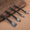 thumbnail image 6 of Leather Hole Heavy Duty Carbon Steel Tools for Leathercraft and Bag Making 4 6 Tooth, 6 of 7