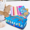 thumbnail image 1 of Sensory Pull Along Caja de pañuelos para niños pequeños Papel de juego Pañuelos para jalar ocupados Pañuelos para jalar ocupados Actividades para el , estilo D CUTICAT juguetes sensoriales, 1 of 8