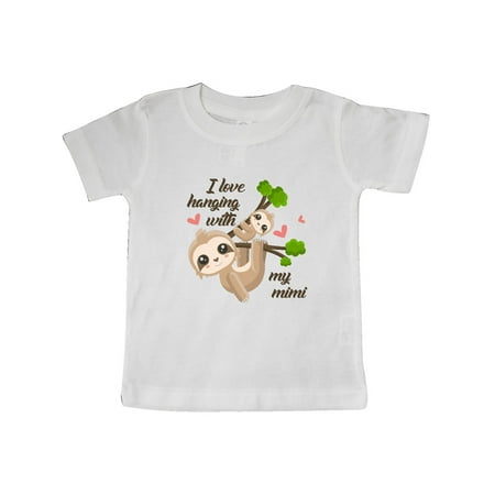 

Inktastic Hanging With My Mimi Gift Baby Boy or Baby Girl T-Shirt