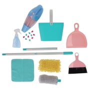 Kid Connection 21-Piece Pretend Cleaning Set with Sound Vacuum, Mop, Broom, Bucket & Cleaning Accessories