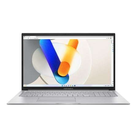 ASUS Vivobook 17 2024 Business Laptop 17.3" FHD IPS 10-Core Intel 5 120U 24GB DDR4 1TB SSD Intel Iris Xe Graphics Wi-Fi 6 Backlit Keyboard Fingerprint Win10 Home w/ONT 32GB USB
