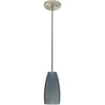 thumbnail image 2 of 1TT-1512TN-LED-SN-Besa Lighting-Tao 10 - 1 Light Stem Pendant In Contemporary Style-10.75 Inches Tall and 5.13 Inches Wide-Satin Nickel Finish-Titan, 2 of 3