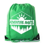 Mato & Hash Camp Drawstring Backpack for All Types of Camps and Birthday Parties