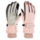 thumbnail image 1 of Guantes de esquí para mujer, de invierno, con pantalla táctil, acolchados de terciopelo, de algodón, cálidos, bonitos, para estudiantes, ciclismo, montañismo, impermeables, fríos y a prueba de viento, 1 of 5