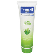 Dermasil Aloe Fresh Moisturizing Body Lotion, Maximum relief for severe dry skin - Hydrating Body Cream with Aloe Extract
