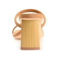 thumbnail image 4 of Journee Womens Henrietta Open Square Toe Block Heel Dress Sandals, 4 of 10
