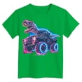 thumbnail image 4 of Zshosam Boys Plain T Shirts Boys T Shirt Short Sleeve Graphic Tee Soft Crew Neck Shirts for Kids Youth Size 9T 10T,(Green 9-10 Years), 4 of 4