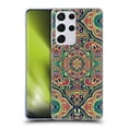 thumbnail image 1 of Head Case Designs Intricate Paisley Green Soft Gel Case Compatible with Samsung Galaxy S21 Ultra 5G, 1 of 7