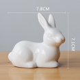 thumbnail image 2 of 2 uds estatuilla de cerámica estatua de Animal de Pascua manualidades decorativas para, 2 of 9