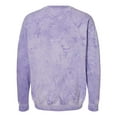 thumbnail image 2 of Adult Color Blast Crewneck Sweatshirt - AMETHYST - 2XL, 2 of 4