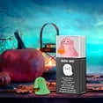thumbnail image 2 of Halloween Luminous Ornaments, QIDESHIP, Colorful Glow in The Dark Ghost Figurines with Box for Party Favors, Mini Cute Night Light Decorations for Halloween Home Desk Shelf, 2x1.2x0.9 Inch, 2 of 5