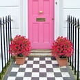 thumbnail image 5 of 22" Artificial Topiary Ball Flowers For Outdoors Planters, Spring Decoration, UV Resistant Faux Summer Plants, Fake Bushes Indoor Decor, Mix 4 Colors for Garden, Porch & Patio, 5 of 5