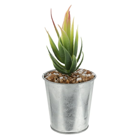 Masteelf Imitation Potted Plant Home Succulent Decoration Lifelike Succulent Bonsai