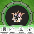 thumbnail image 4 of KOFUN Trampoline, 15FT Trampoline for Kids and Adult, Trampoline with Safety Enclosure Net, Light, Ladder, Basketball Hoop, Outdoor Trampoline, 1500LBS Weight Capacity, No Gap Design, 4 of 7