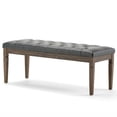 thumbnail image 1 of WyndenHall Hopewell Tufted Ottoman Bench, 1 of 5