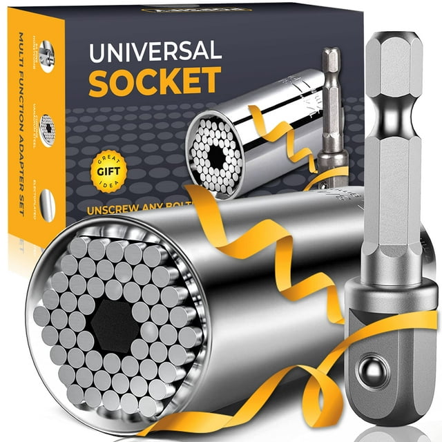 Universal Socket Tools Gifts for Men, Dad Gifts, Stocking Stuffers Mens Gifts Christmas Gifts for Men Him Dad Boyfriend Father Husband Mechanic Tools for Men Who Have Evreything Cool Stuff Gadgets