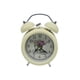 thumbnail image 5 of Kearding Reloj despertador de Metal con doble campana, luz nocturna silenciosa, escritorio Retro para el hogar, oficina, sala de estar, juguete Type1 NO1, 5 of 6