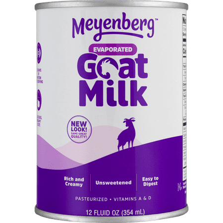 (3 Pack) Meyenberg Evaporated Vitamin D Goat Milk, 12 fl