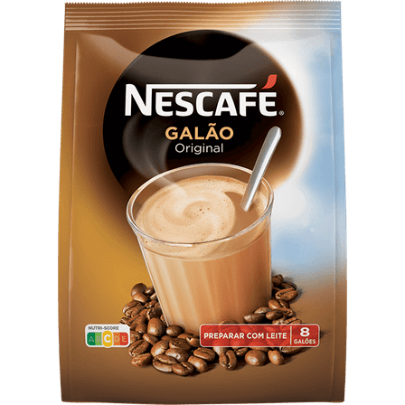 Nescafe Galao - Portuguese Galão Milk Coffee Drink (10 Sachets) 4.9 Oz