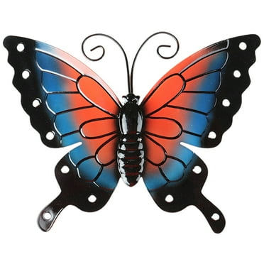 MLINS Butterfly Wall Hanging Decor Made of Iron for Home Decoration with 7 Inch
