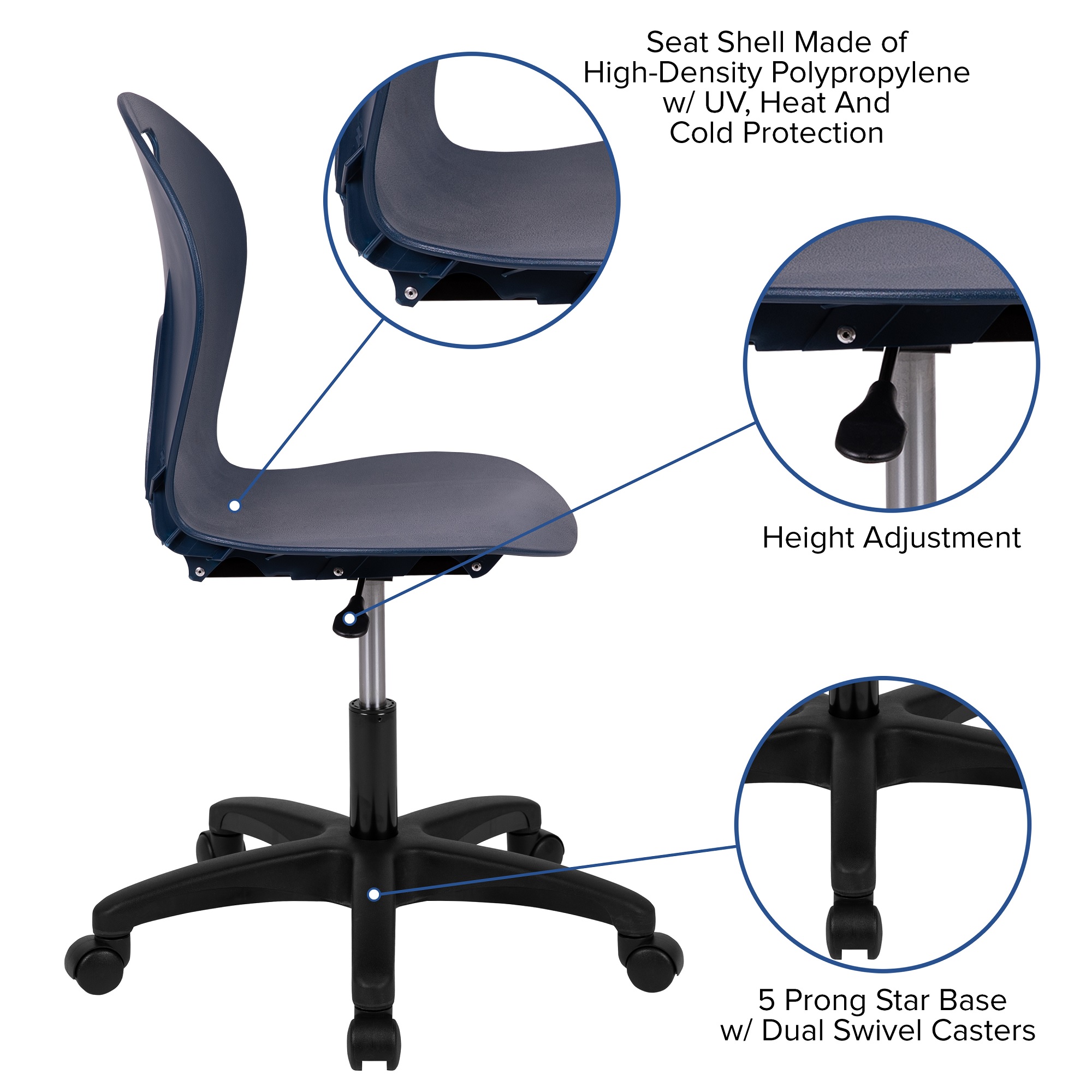 Tennessee Titans Curve Task Office Chair