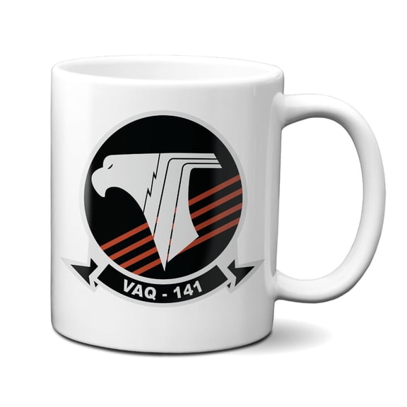 VAQ-141 Electronic Attack Squadron Logo 11oz Mug