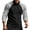 Black, variant on Mens Color Blocked Fashion Jackets Stand Collar Zipper Outdoor Casual Outwears Long Sleeve Coats with Pockets
