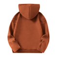 thumbnail image 5 of Bnwani Hoodies for Girls Long Sleeve Oversized Fleece Sweatshirt Cute Plain Tops Pullover Size 7-8, 5 of 8