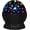 black, variant on 360° Rotating Star Moon Projector Night Light, 4 LED 8 Color Modes Dual Use Starry Sky Lamp USB & Battery Powered Plastic Projection Lamp for Kids Bedroom Christmas Romantic Decor Gift