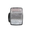 thumbnail image 2 of Liquidation Offres Prime Aujourd'hui Support de Guidon Réfléchissant Sécuritaire Vélo Bicyclette avant Arrière Rouge / Blanc Neuf, 2 of 3