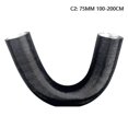 thumbnail image 1 of 42/60/75mm Car Air Heater Ducting Pipe Hose Line For Diesel Parking Heaters,75mm(100-200cm), 1 of 1