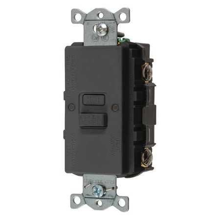 HUBBELL WIRING DEVICE-KELLEMS HBL7596N 15A Midget Locking Flanged Receptacle 2P