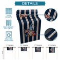 thumbnail image 6 of Patriotic Gnomes Table Runner 70 Inches, Independence 250 Memorial Navy Striped Bed Runner Dresser Scarves Tabletop for Indoor Outdoor Parties/Ceremony/Banquet, 13" x 70", 6 of 9