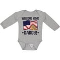 thumbnail image 3 of Inktastic Military Daddy Welcome Home Boys or Girls Long Sleeve Baby Bodysuit, 3 of 5