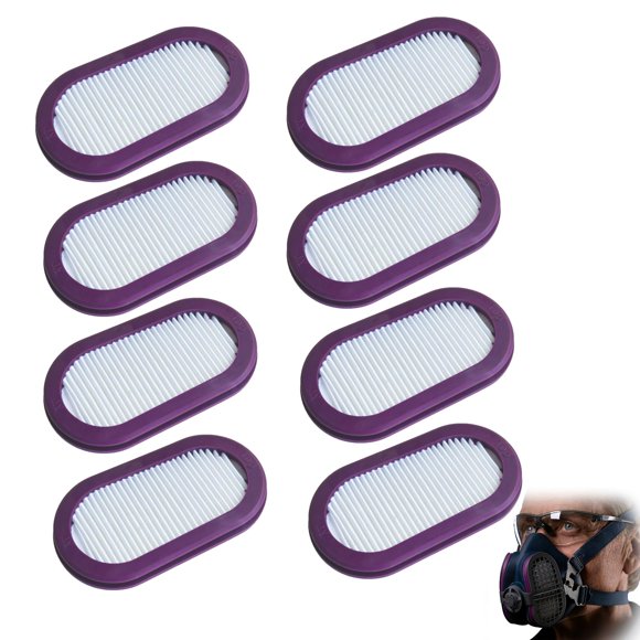 Filtros para respirador WUYIZHEHAO SPR321 P100, paquete de 8
