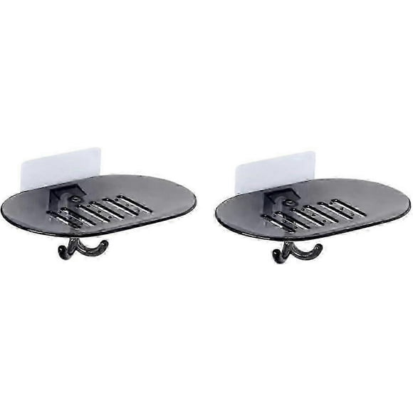 2pcs Box Soap Holder Bath Soap Case Bath Shampoo Storage Bathtub Trays for Tub