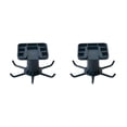thumbnail image 3 of kurtrusly Kitchen Hanger Self-adhesive Replacement Solid Color Rotatable 6 Claw Detachable Cup Brush Rack Holder Accessories Blue 2Set, 3 of 6