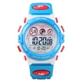 thumbnail image 2 of Reloj deportivo impermeable para niños Reloj de pulsera con alarma con luz de fondo y esfera redonda para niños Eigraketly EL4551-06, 2 of 2