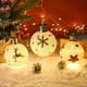 thumbnail image 5 of Bola de Navidad LED con luces cálidas, copo de nieve, alce, árbol de Navidad, colgante, decoraciones navideñas para el hogar, regalos de Navidad 2023, 5 of 5