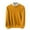 Yellow, variant on Mens Sweaters Slim Fit Round Neck Long Sleeve Plain Pullover Sweaters Stretchy Casual Fall Winter Tops (XL, Yellow)