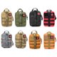 thumbnail image 5 of Botiquín de primeros auxilios de viaje (rojo), bolsa EDC multifuncional, botiquín de primeros auxilios suave, velcro, botiquín médico táctico para actividades al aire libre, 5 of 5