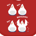thumbnail image 4 of Inktastic Bach Beethoven Funny Chicks Boys or Girls Baby Bib, 4 of 4