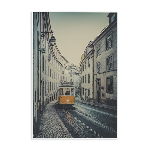 Stupell Industries Trolley Car Cityscape Town & City Photography Unframed Art Print Wall Art, 10 x 15