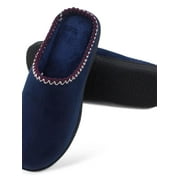 Bangus Men's Slipper Backless Faux Fur Warm Slip-On Indoor Outdoor Shoe Clog