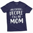 thumbnail image 4 of My Favorite People Call Me Mom T-Shirt Mother'S Day Gifts Unisex Womens Birthday Tee (Large Military Green), 4 of 6
