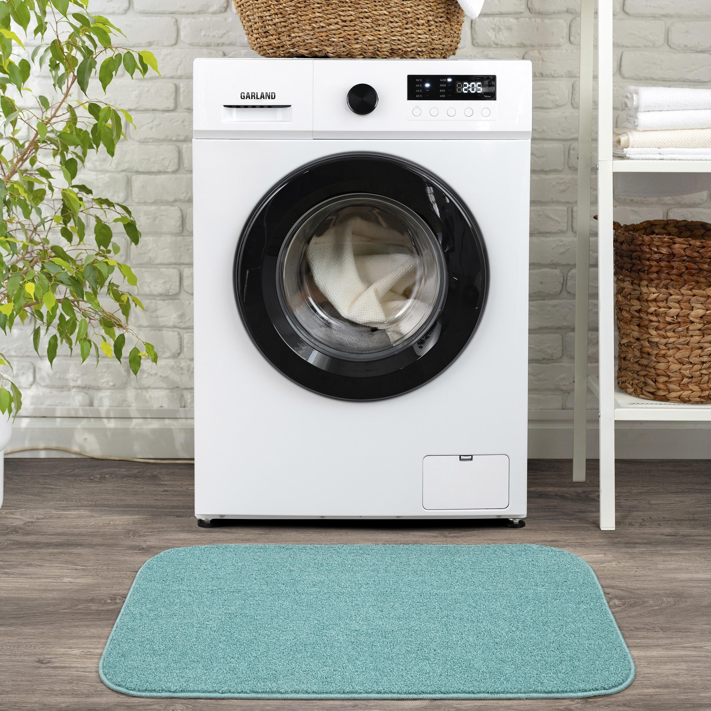 Garland Rug Gramercy Washable Polypropylene Sea Foam Bath Rug, 24" x 40"