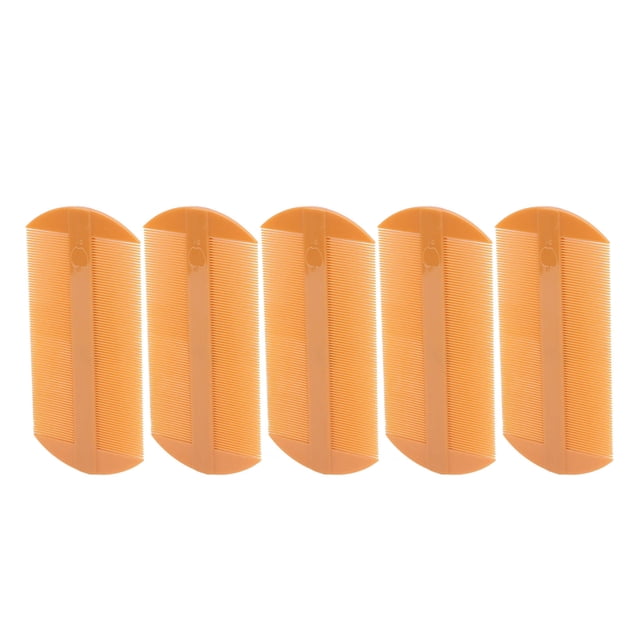 Lice Comb, Fine Comb Teeth Slip Resistant Double Side Nit Comb Plastic for Adults for Home