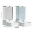thumbnail image 3 of Convenient And Stylish Automatic Pet Feeder And Water Bowl Set For Cats And Dogs, 3 of 4