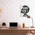 thumbnail image 2 of Stupell Industries Dark Skin is No Crime Phrase Female Silhouette Canvas Wall Art by Marcus Prime, 2 of 6